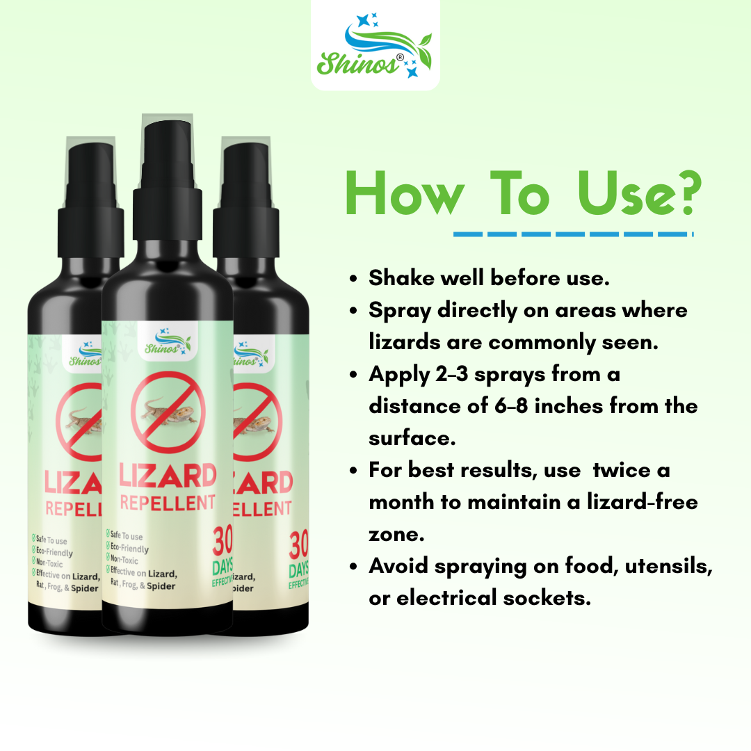 Lizard Repellent Spray | Buy 1 Get 2 Free