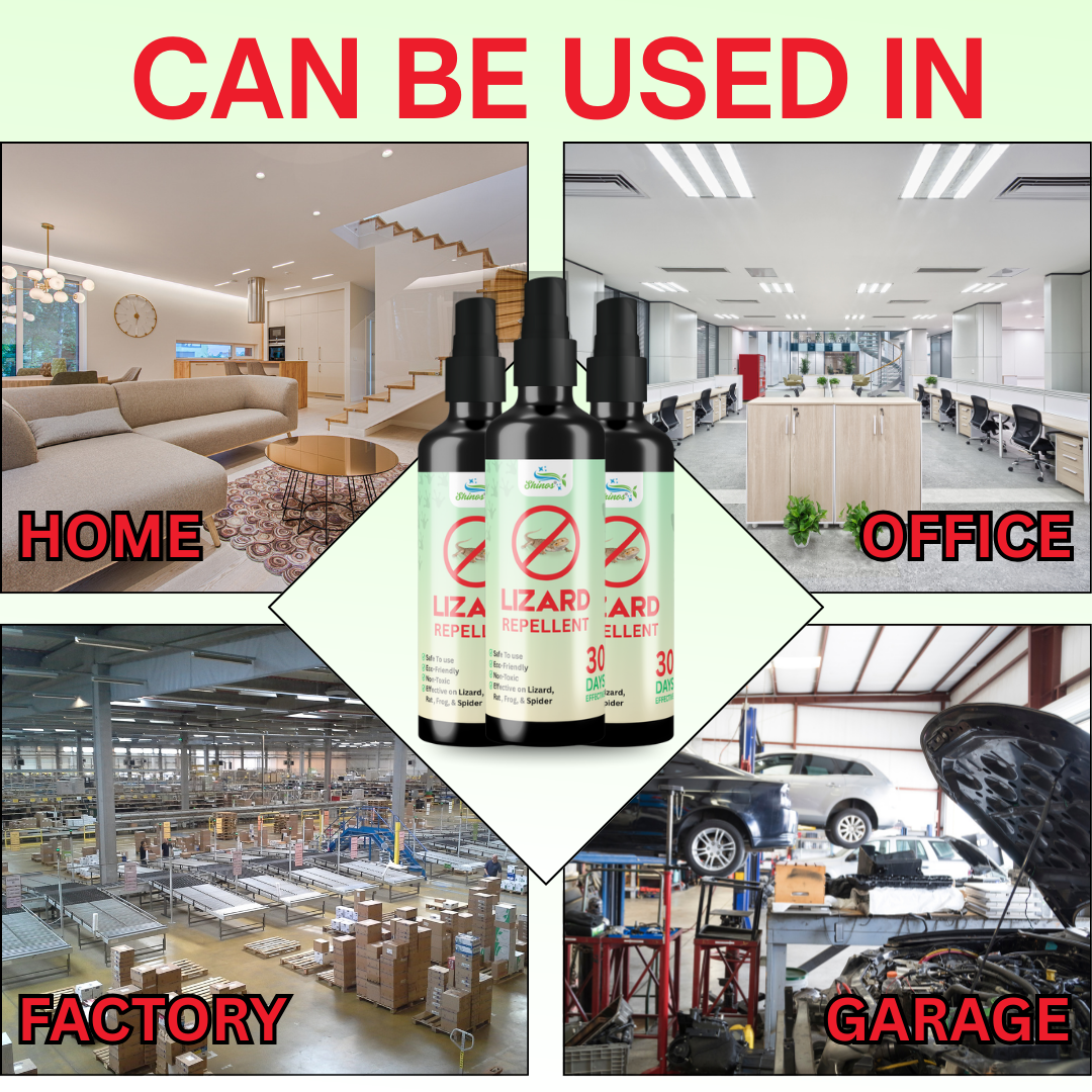 Lizard Repellent Spray | Buy 1 Get 2 Free