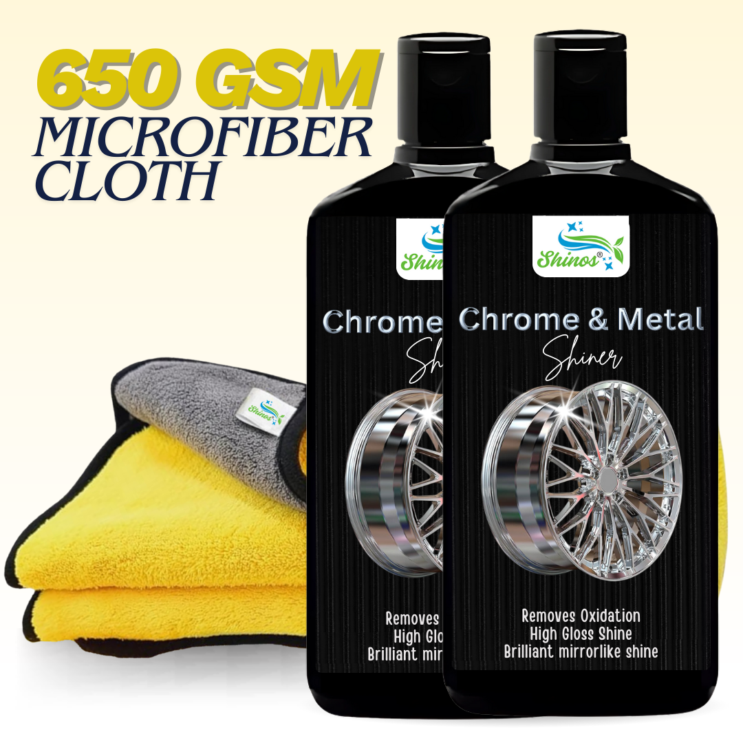 Chrome & Metal Shiner | Bring Back the Shine Like New!