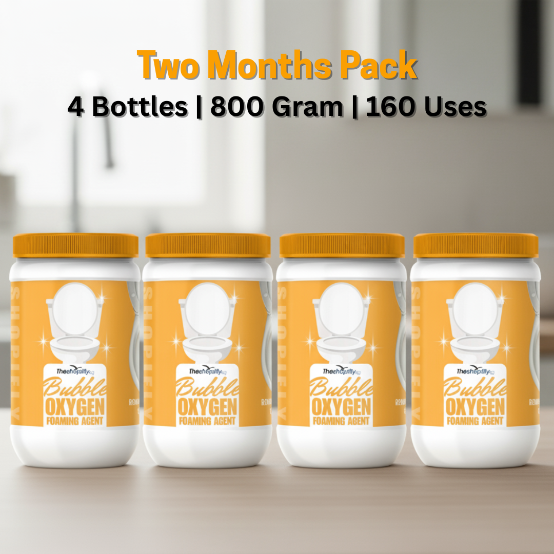 Toilet Bubble oxidizing Agent | Monthly Packs