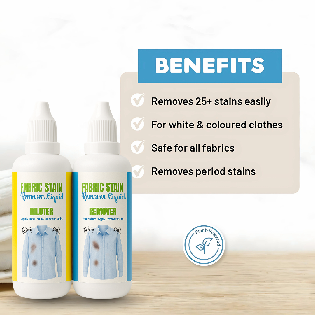 All in One Fabric Stain Remover | Stains Removal in 2 Easy steps