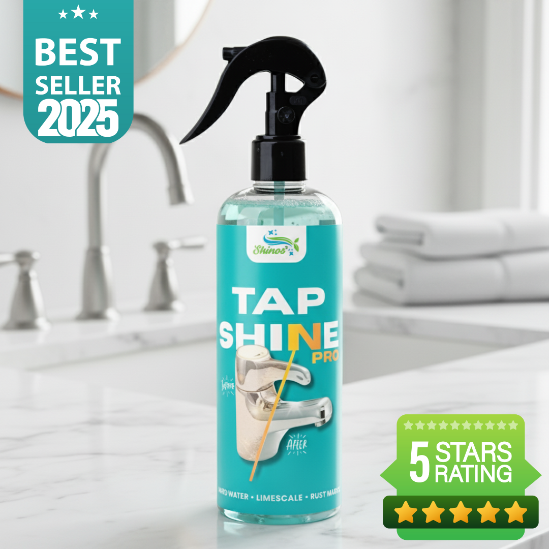 Tap Shine Pro | Best fauchets / Shower Cleaner | 3 Pcs. Free Steel Wool Cloth