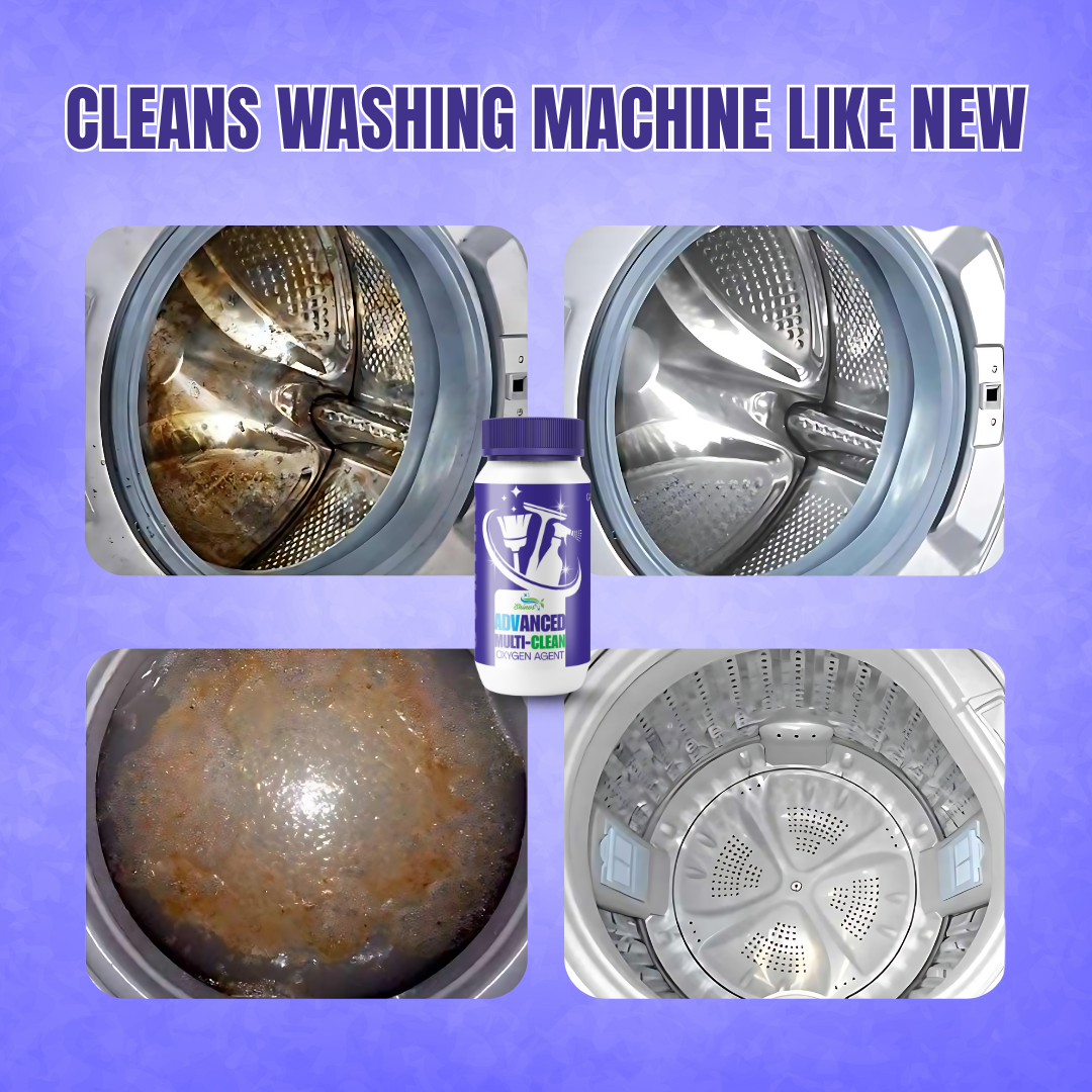 Advanced Multi-Clean Oxygen Agent | One Powerful Solution for All Your Cleaning Needs.