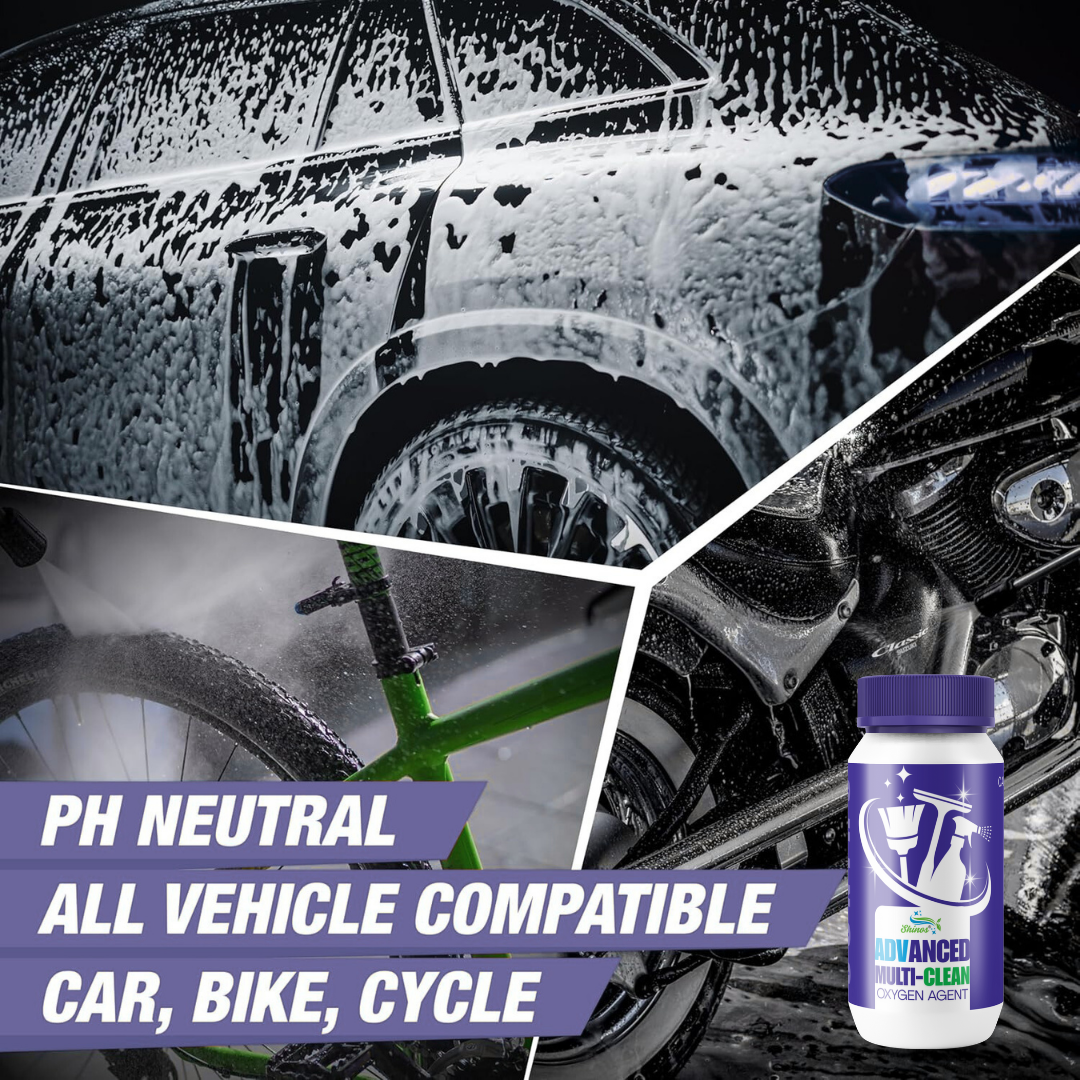 Advanced Multi-Clean Oxygen Agent | One Powerful Solution for All Your Cleaning Needs.
