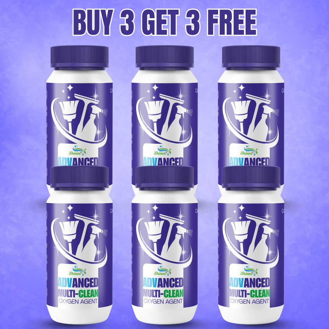 Advanced Multi-Clean Oxygen Agent | One Powerful Solution for All Your Cleaning Needs.