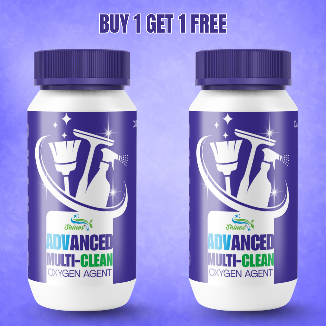 Advanced Multi-Clean Oxygen Agent | One Powerful Solution for All Your Cleaning Needs.