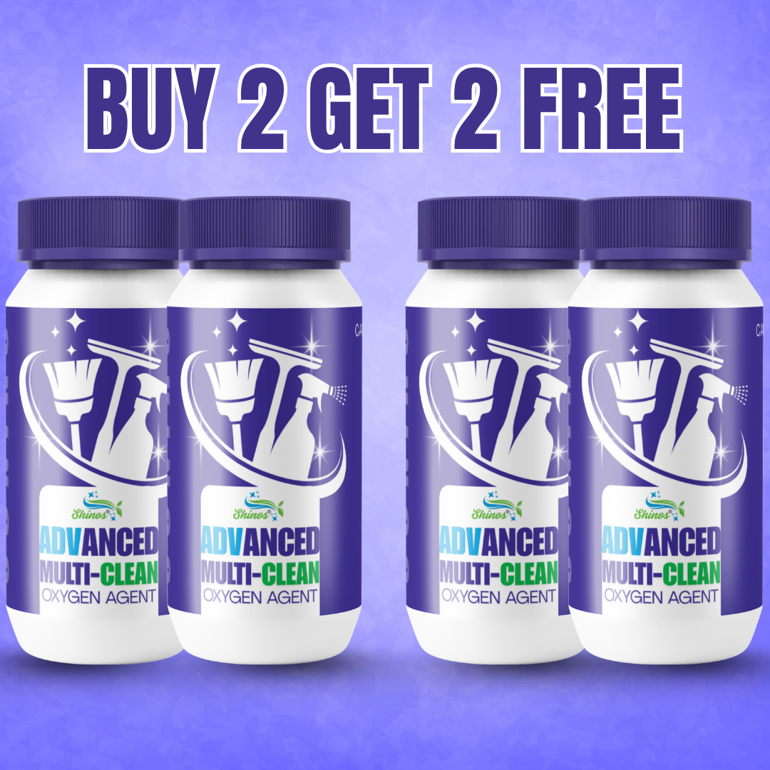 Advanced Multi-Clean Oxygen Agent | One Powerful Solution for All Your Cleaning Needs.