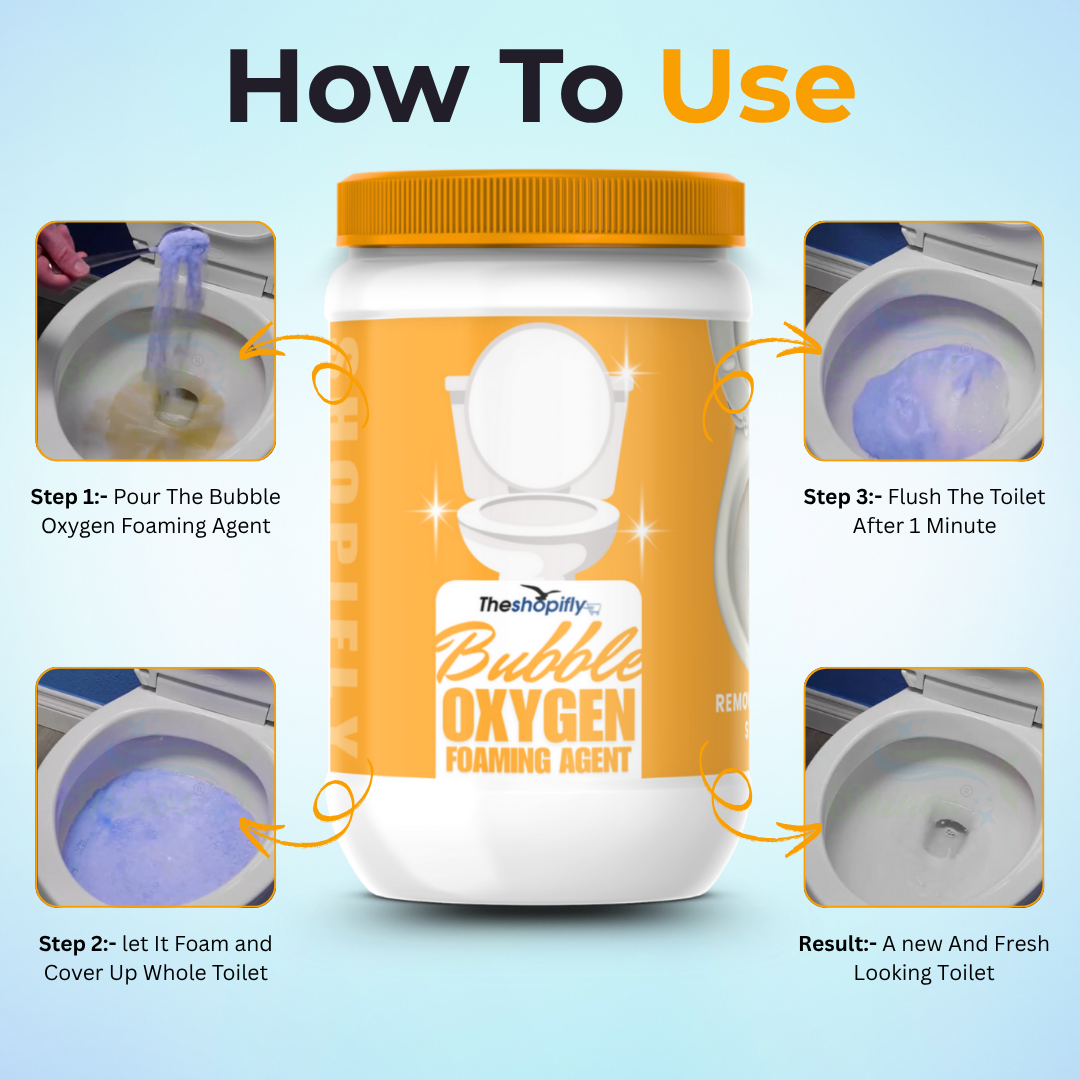 Bubble Oxygen foaming Agent | Monthly Packs