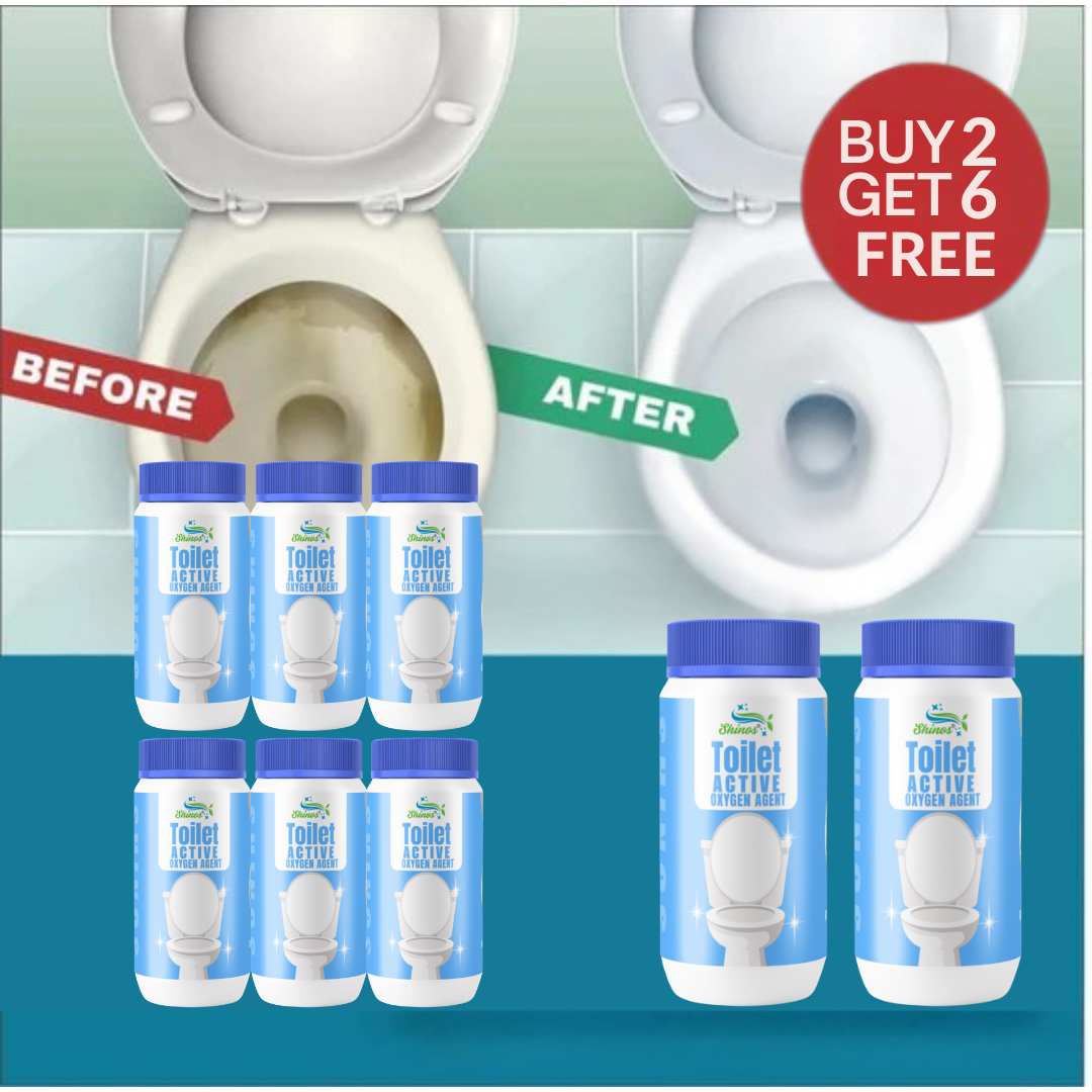 Powerful Toilet Cleaner Active Oxygen Powder | Extra Powerful