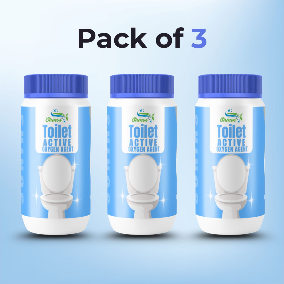 PowerPuff Toilet Cleaner | Powerful Toilet Cleaning Without Touching or Scrubbing | Pack of 3
