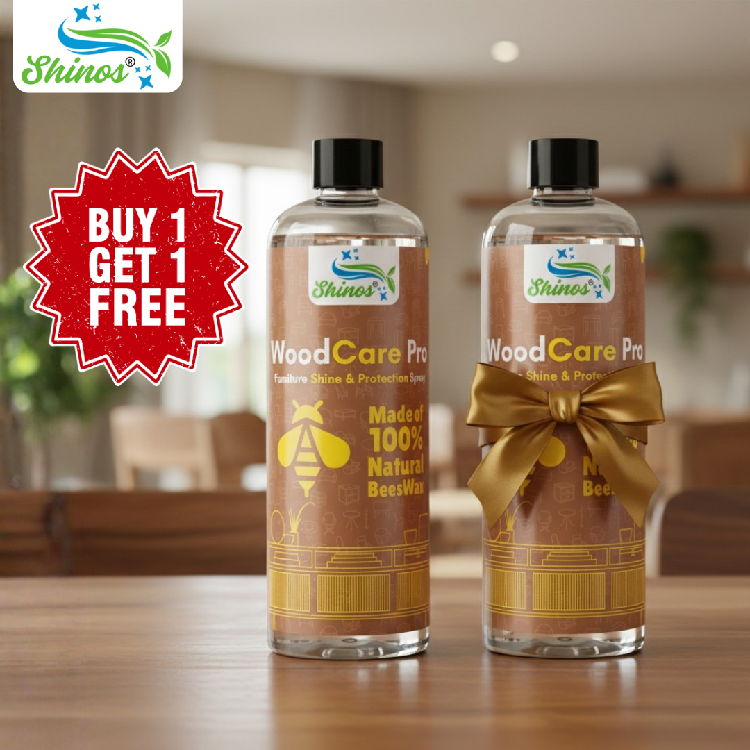 Shinos WoodCare Pro | India's No. 1 Natural Furniture Shine & Protection Shield
