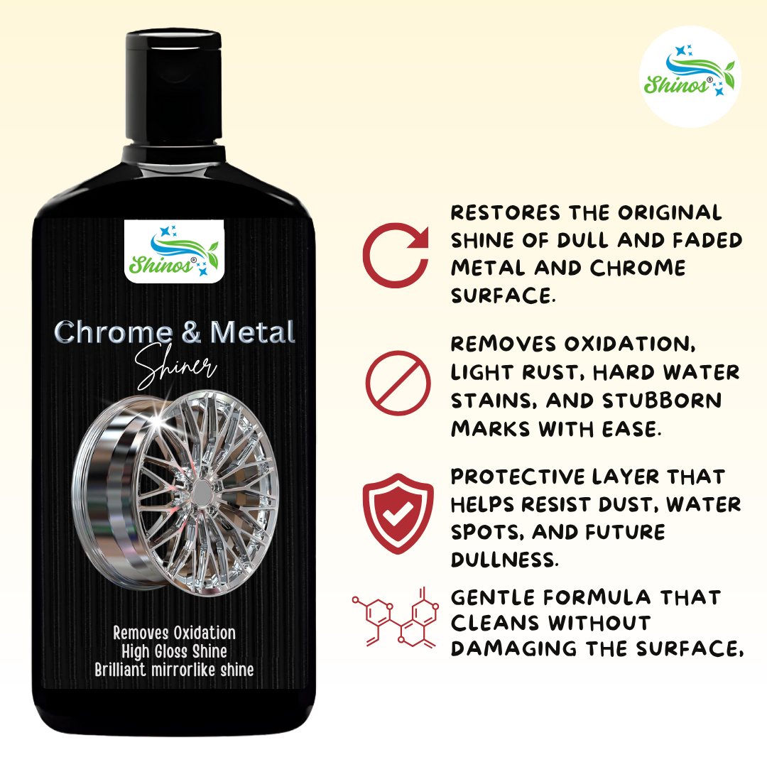 Metal & Chrome Shiner – Bring Back the Shine Like New!