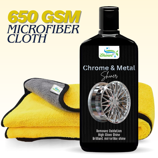 Chrome & Metal Shiner |  Bring Back the Shine Like New!