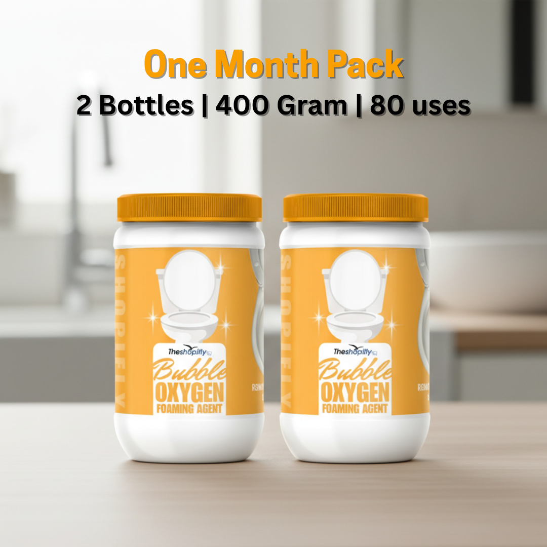 Toilet Bubble oxidizing Agent | Monthly Packs
