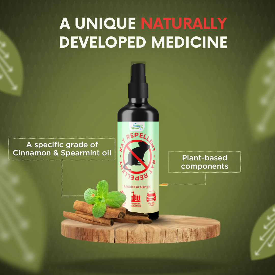 Rat Repellent Spray – Protect Your Home, Vehicle & Workplace