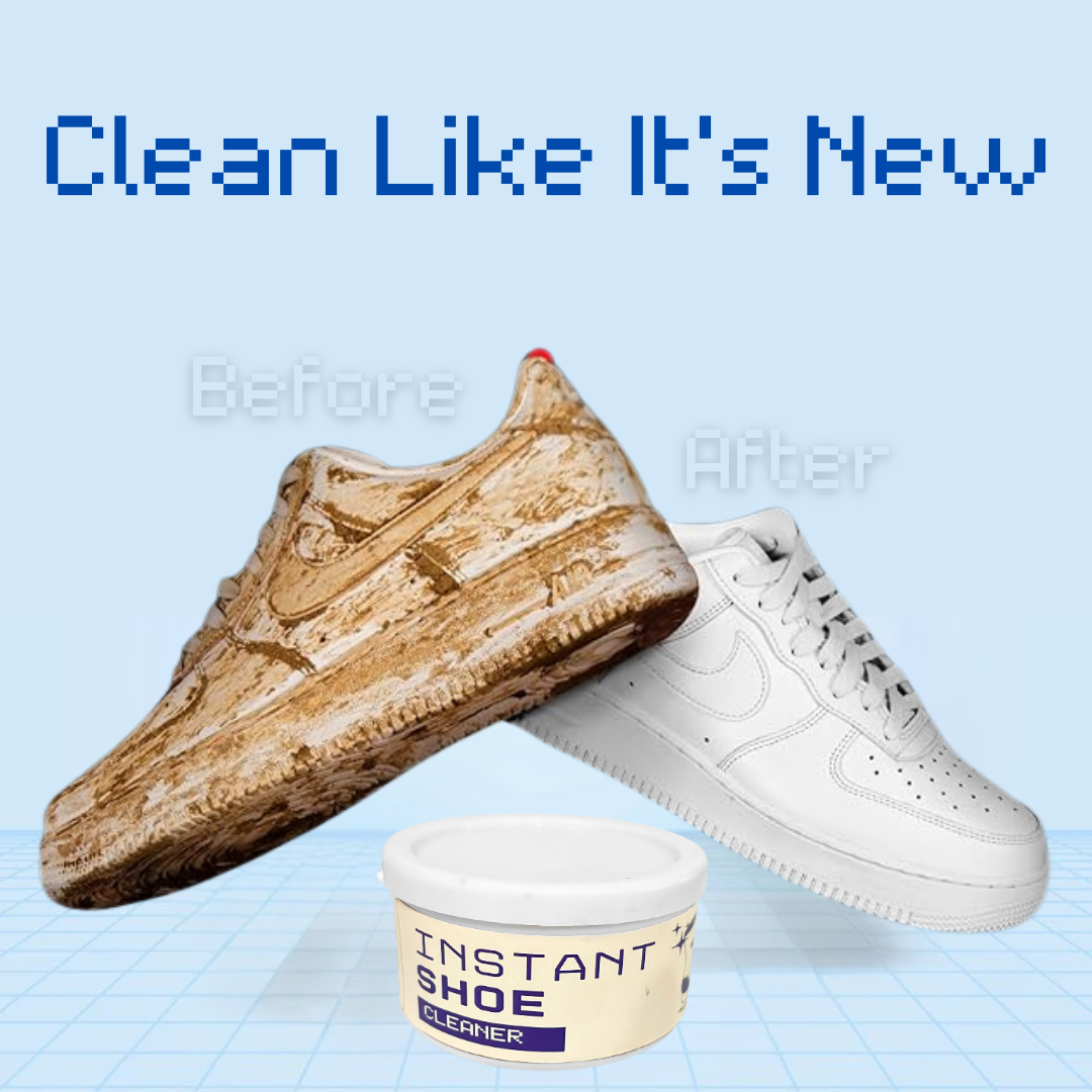 Instant Shine Shoe Cleaning Cream – Works on All Colors & Materials | New Launch