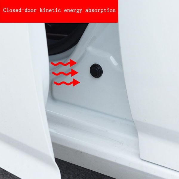 Car Door Shock Absorber Rubber Pad Protection for Door Protector Pack of 20